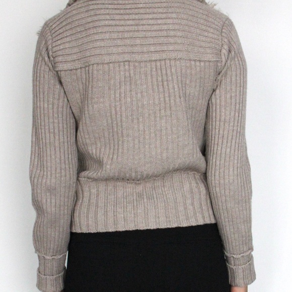 Club Monaco Fur Sweater - Picture 2 of 2